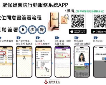 聖保祿醫院行動服務APP最新功能”數位同意書簽署”上線