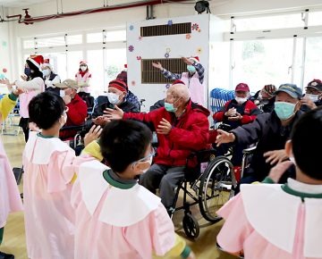 小朋友與榮民之家