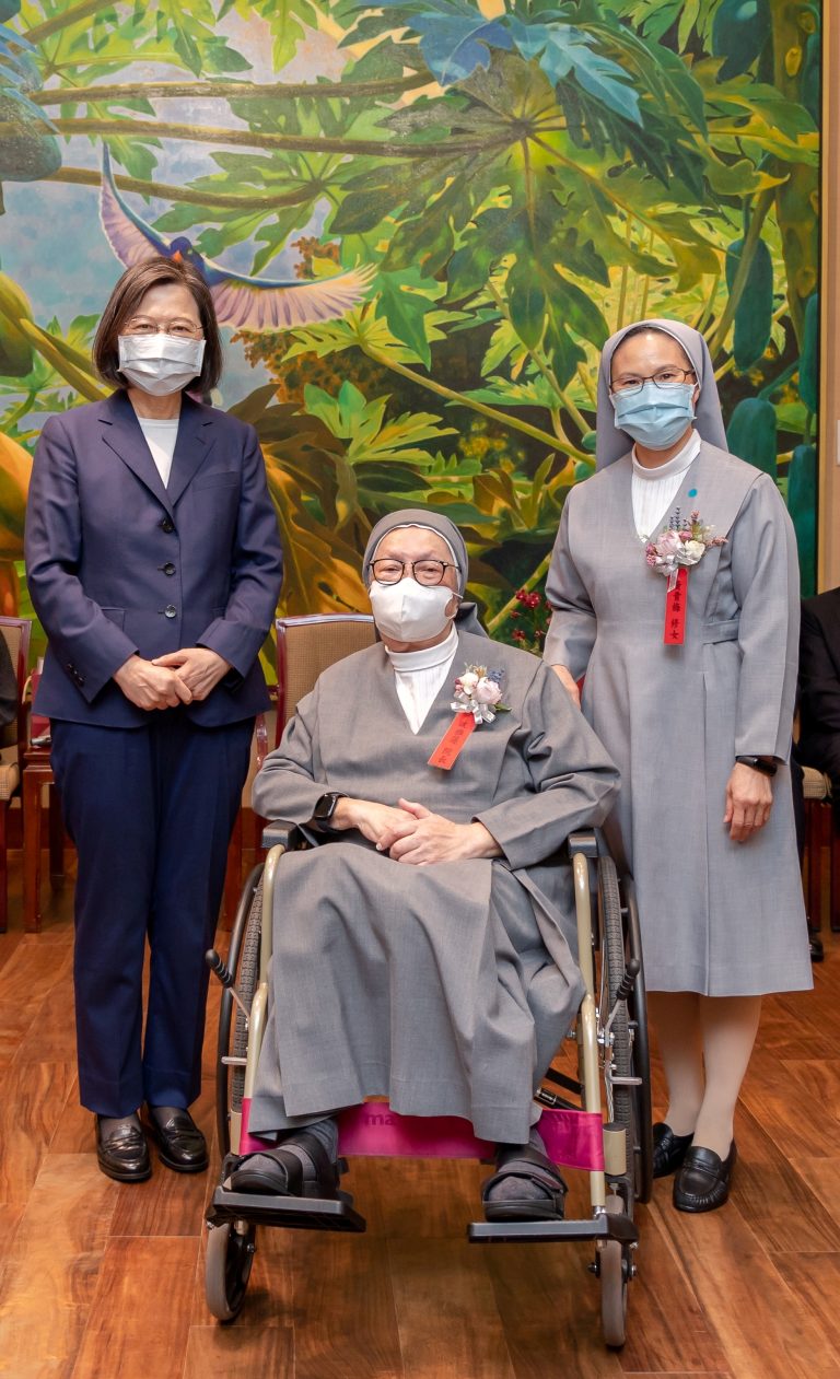 蔡英文總統接見