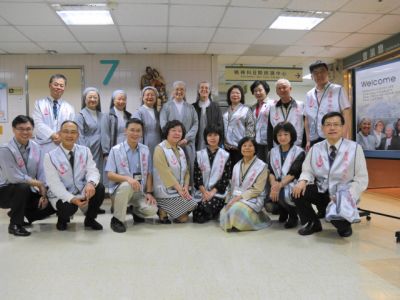 11月聖保祿修女會李貴順總會長(sister Maria Goretti Lee)視察台灣服務現況。